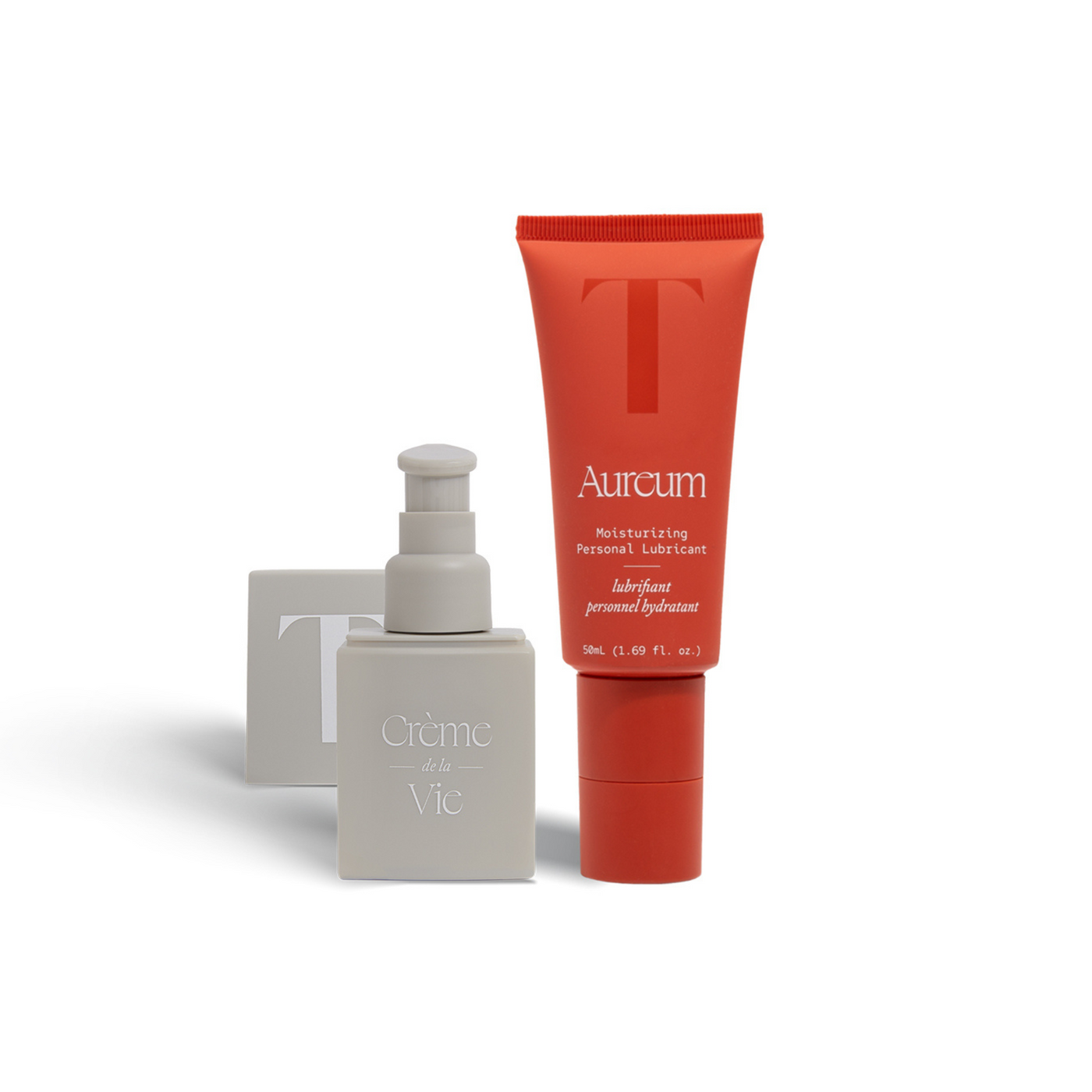 Tabu Crème de la Vie moisturizer and Alby lubricant