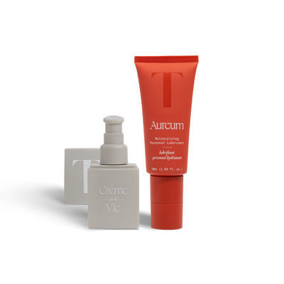 Tabu Crème de la Vie moisturizer and Alby lubricant