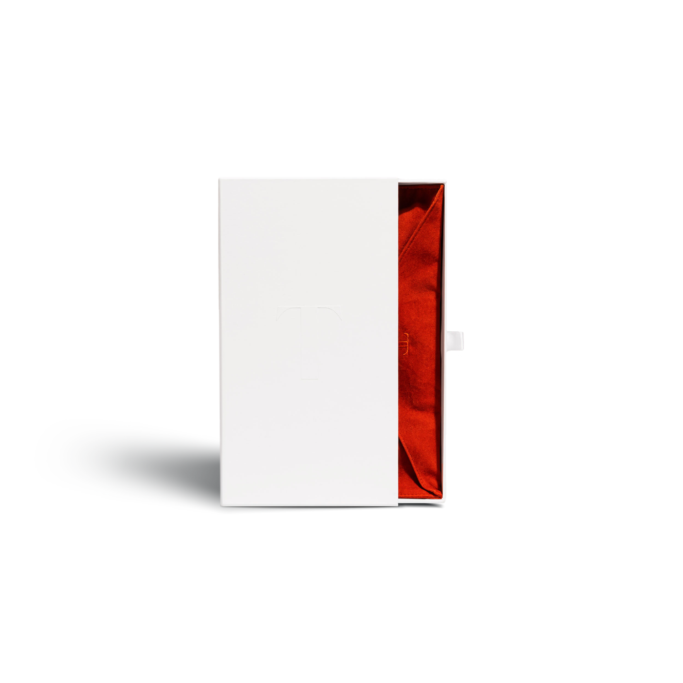 The Golden Hour Kit boxing: a white outer box with a red pouch